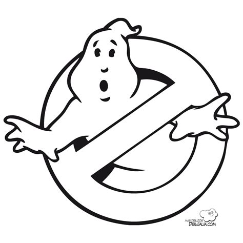 Ghostbusters Coloring Page - Coloring Home