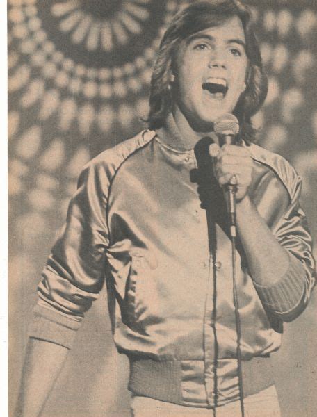 Shaun Cassidy Pinup Singing Do You Believe In Magic Ztams Shauns