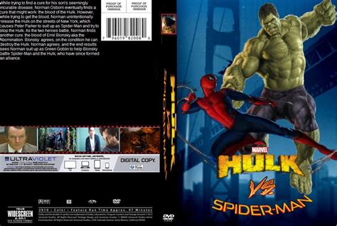 Hulk Vs Spider Man Dvd Cover By Steveirwinfan96 On Deviantart