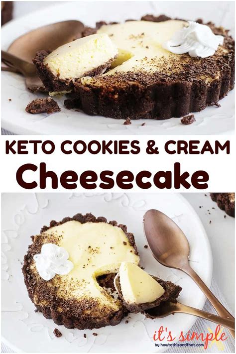 12 scrumptious keto cheesecake recipe ideas. Keto cookies & cream cheesecake is an easy keto cheesecake recipe that can be whipped up anytim ...