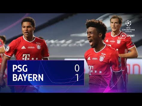 Psg got 2 win, 0 draw and 1 lost with 5 goals for and 3 goals against. PSG vs Bayern Munich (0-1) | UEFA Champions League final ...