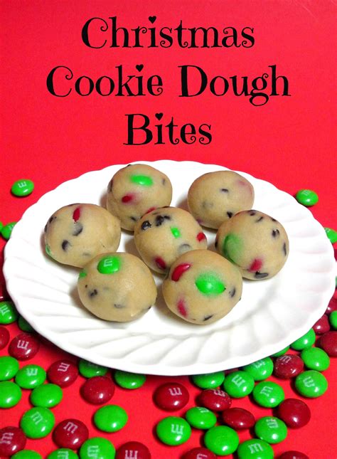 Christmas Cookie Dough Bites Love To Be In The Kitchen
