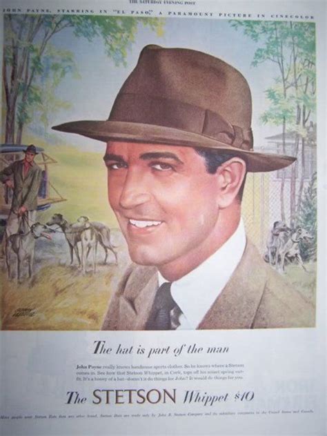 Old Stetson Ad Vintage Clothing Men Hats For Men Stetson