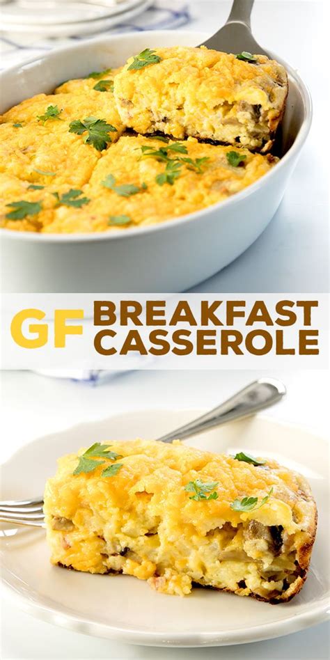 These tasty treats are sure to delight kids and adults alike. Gluten Free Breakfast Casserole - Easy Eggs and Bacon Casserole | Gluten free breakfast ...