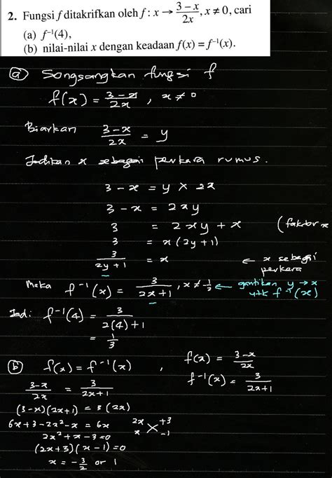 Latih Diri 1.10 ms 28 Bab 1 Fungsi Tingkatan 4 Add Math