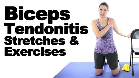 Biceps Tendonitis Stretches And Exercises Ask Doctor Jo Youtube