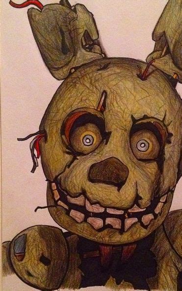 SpringTrapDrawing by TheToyMangle | Fnaf drawings, Sketches, Fnaf art