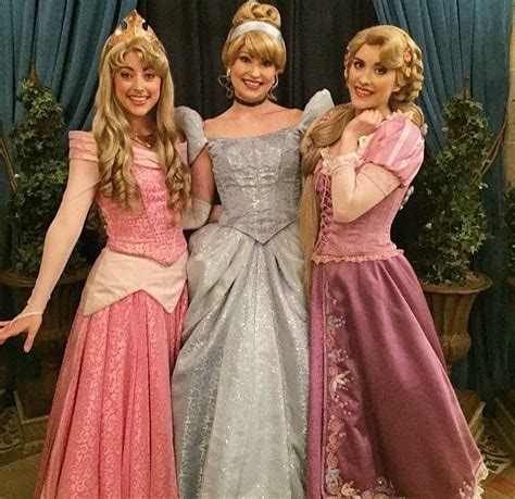 Aurora Cinderella Rapunzel Florida Disney World Princess Disney