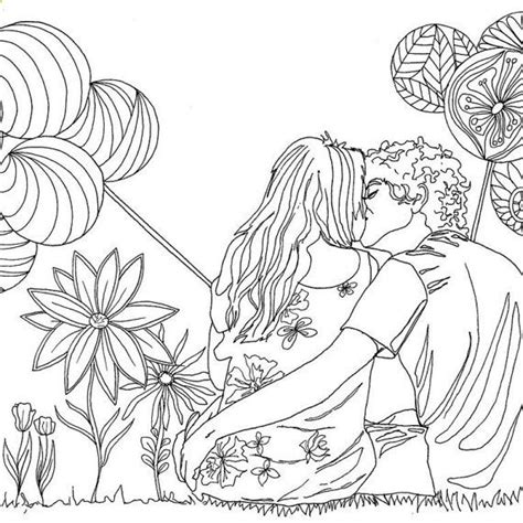 Couple Coloring Pages Fun Coloring Page