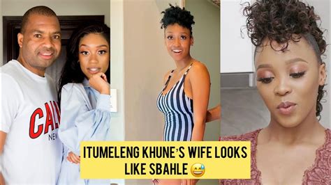 Itumeleng Khunes Wife Looks Like His Ex Sbahle Mpisane Youtube