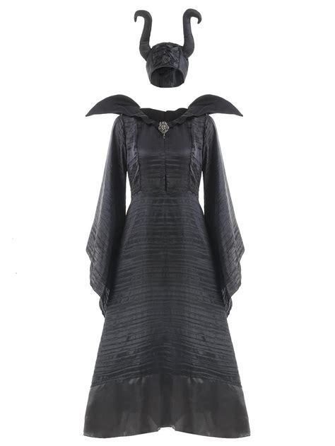 42 Off Maleficent Costumes Adlut Sexy Black Halloween Costumes Rosegal