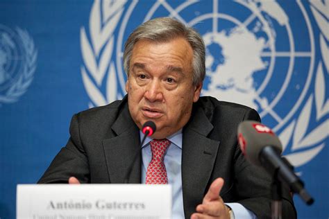 Einen gegenkandidaten gab es nicht. Antonio Guterres appointed as new UN secretary-general ...