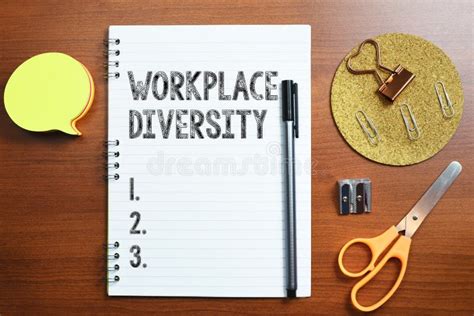 Sign Displaying Workplace Diversity Concept Meaning Different Race Gender Age Sexual