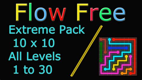 Flow Free Extreme Pack X Level To Youtube