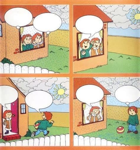 In den ersten vier jahren werden elementares wissen und. Sprechblasen (mit Bildern) | Bildergeschichten grundschule, Sprache aktivitäten, Sprechblase
