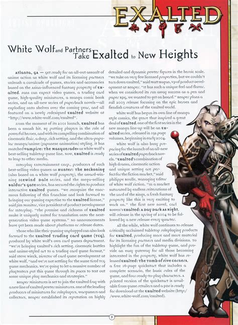 Exalted Video Game White Wolf Wiki Fandom