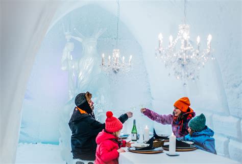 Snowman World Ice Restaurant At Santa Claus Village Visit Rovaniemi