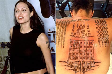 Wanted Movie Angelina Jolie Tattoos