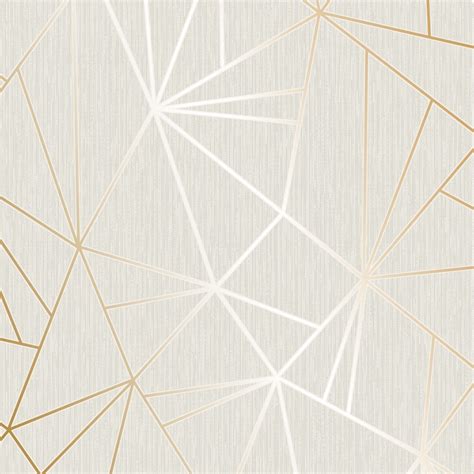 Henderson Interiors Camden Apex Glitter Wallpaper Gold