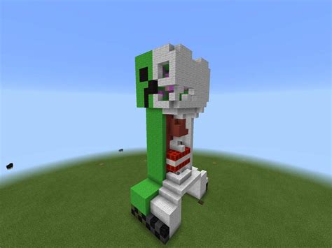 Minecraft Skeleton Build