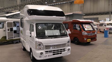 【4k動画】【2017年最新型】軽キャンピングカー（普通車）lakunn（ラクーン）車中泊（オートキャンプ）japan Camping Car