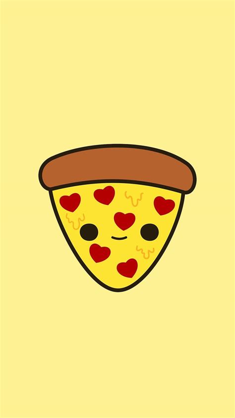 Cute Pizza Wallpapers Top Free Cute Pizza Backgrounds Wallpaperaccess
