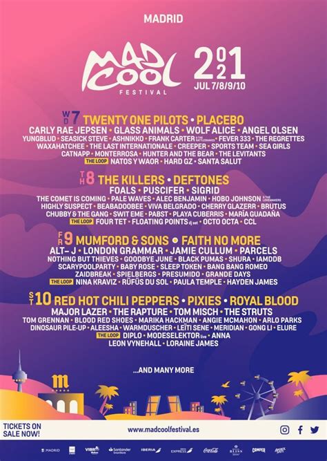 27 iconic songs everyone in the world will immediately recognize. Mad Cool 2021 announces the first names for its 5th anniversary - Rock Your Lyrics