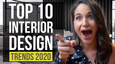 Interior Design Trends 2020 Youtube