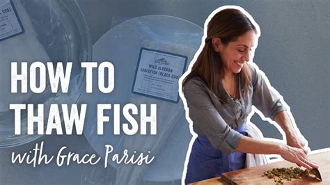 How To Thaw Fish Youtube