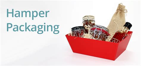 Ready made tins available and bespoke design service. Quality Hamper Packaging from Transpack - 5% Online Discount