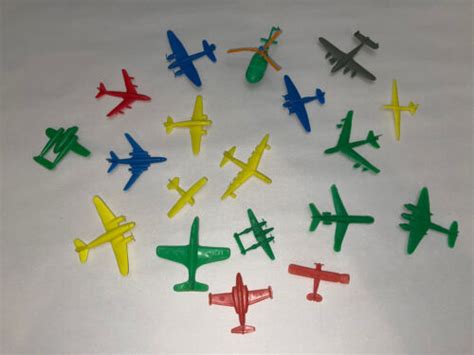 Miniature Plastic Toy Jets Airplanes Lot Playset Mpc Vintage Airport Ebay
