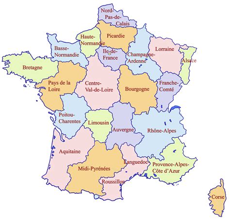 Fransa Harita Iller