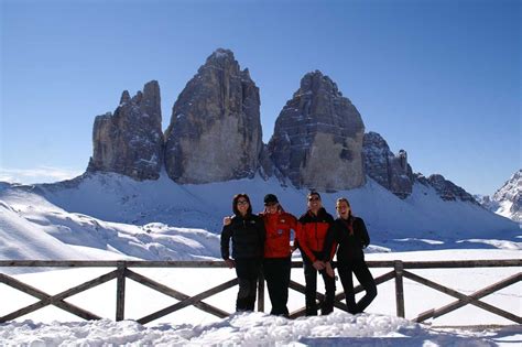 Escursione Con Le Ciaspole Alle Tre Cime Di Lavaredo Dolomiti Skirock