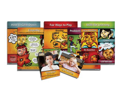 Second Step Kindergarten and Grade 1 Poster and Card Pack - Second Step