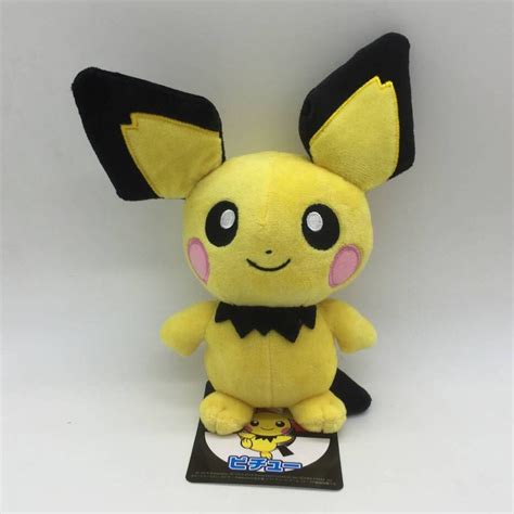 Created by ken sugimori, pichu first appeared in the video games pokémon gold and silver and. Pichu - Pokemon - Pelúcia