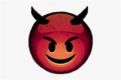 Emojis Evil Devil Horns Emojisticker Evil Emoji Devil Smiling Face