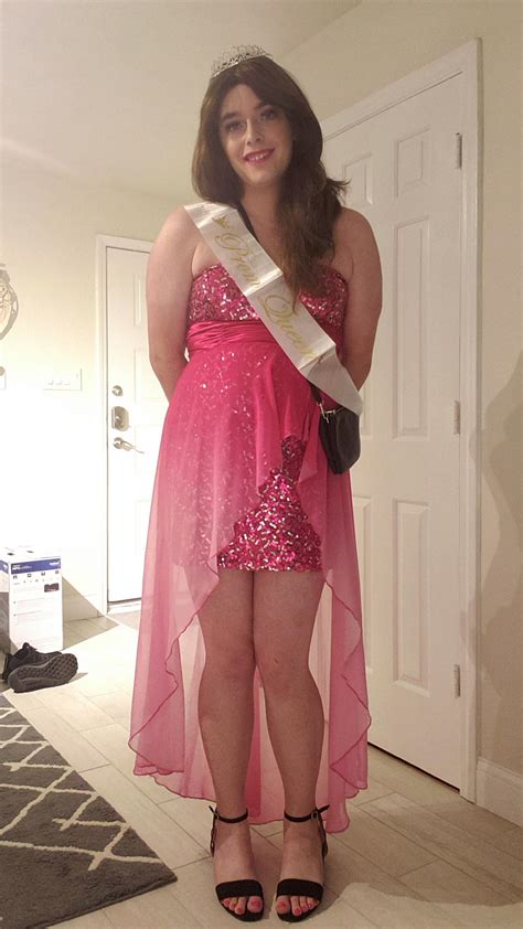 My Halloween Costume The Prom Queen Crossdressing