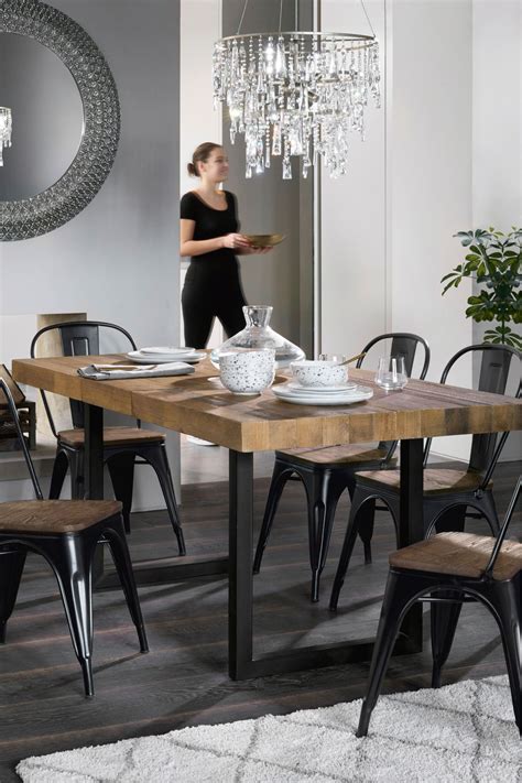 Global tables @home | the series. Next Brooklyn 6-8 Extending Dining Table - Natural in 2020 ...