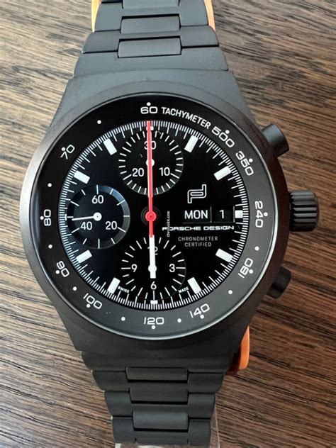 Porsche Design Chronograph 1 All Black Numbered Edition For 8092