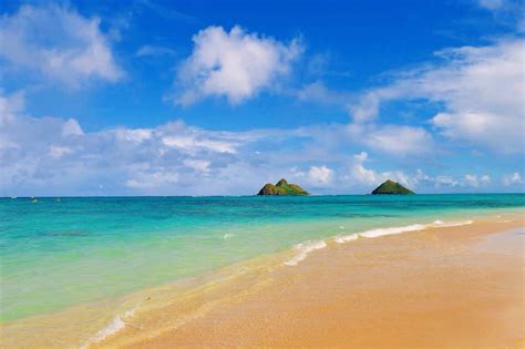 Lanikai Beach Kailua Oahu Hawaii Lanikai Which In Hawaiian