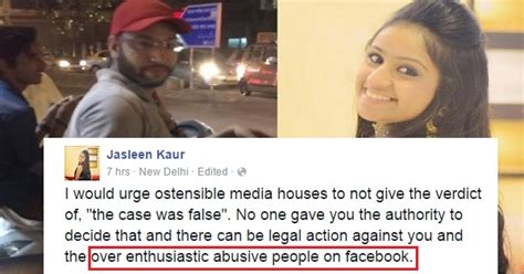 Jasleen Kaur Threatens For Legal Action Against All Facebook Users Posting Abusive Comments