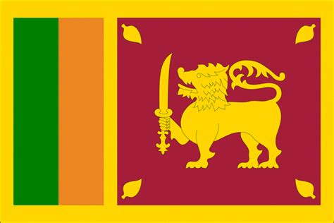 Image result for flag sri lanka