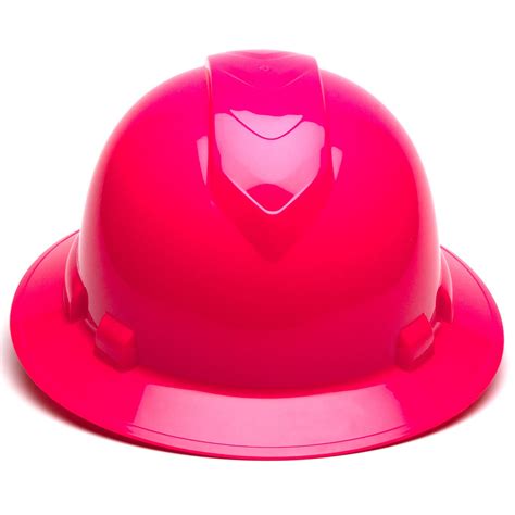 Pyramex Hp54170 Ridgeline Full Brim Hard Hat 4 Point Ratchet