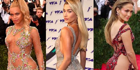 The Most Daring Naked Dresses Celebrities Have Worn Business Insider