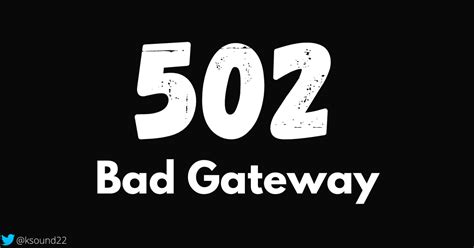Bad Gateway Error Solved