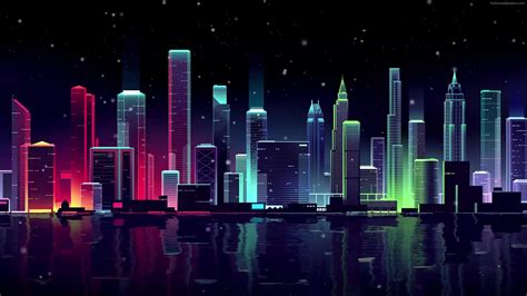 Neon Night Wallpapers Top Free Neon Night Backgrounds Wallpaperaccess