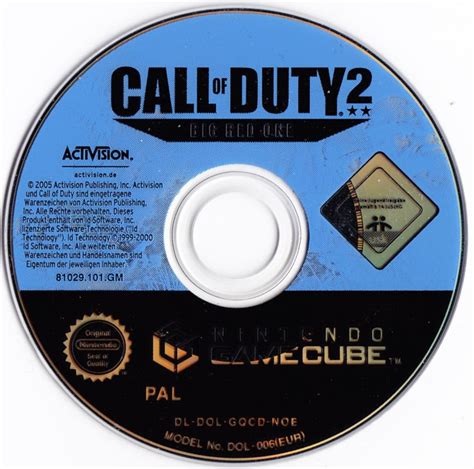 Call Of Duty 2 Big Red One Cover Or Packaging Material Mobygames
