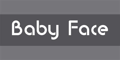 Baby Face Font Zillion
