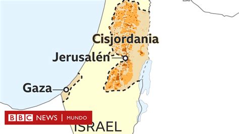 conflicto israelí palestino 6 mapas que muestran cómo ha cambiado el territorio palestino en