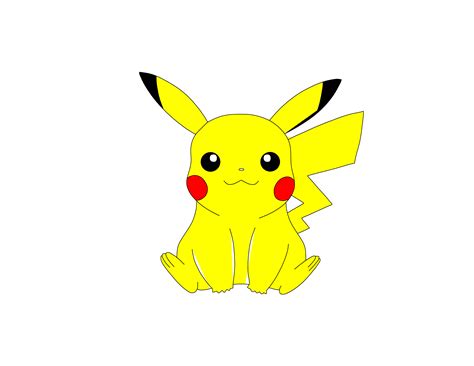 How To Draw Happy Pikachu Pokemon Sketchok Easy Drawing Guides Imagesee